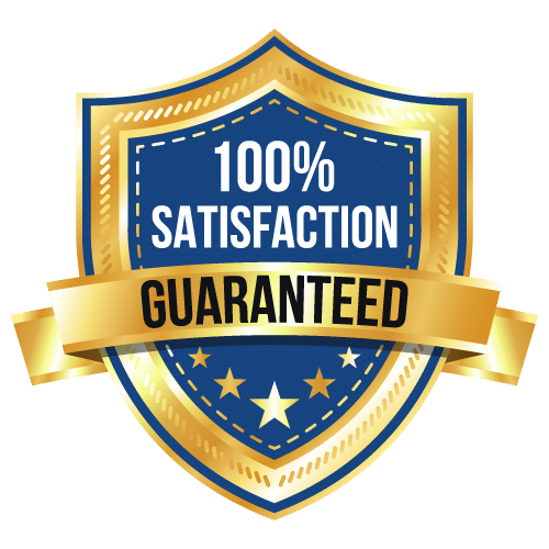 100% Satisfaction Guaranteed Logo